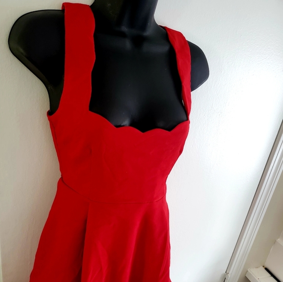 Nasty gal red cocktail dress - Picture 2 of 5